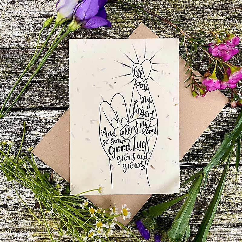 Good Luck - Plantable Wildflower Card
