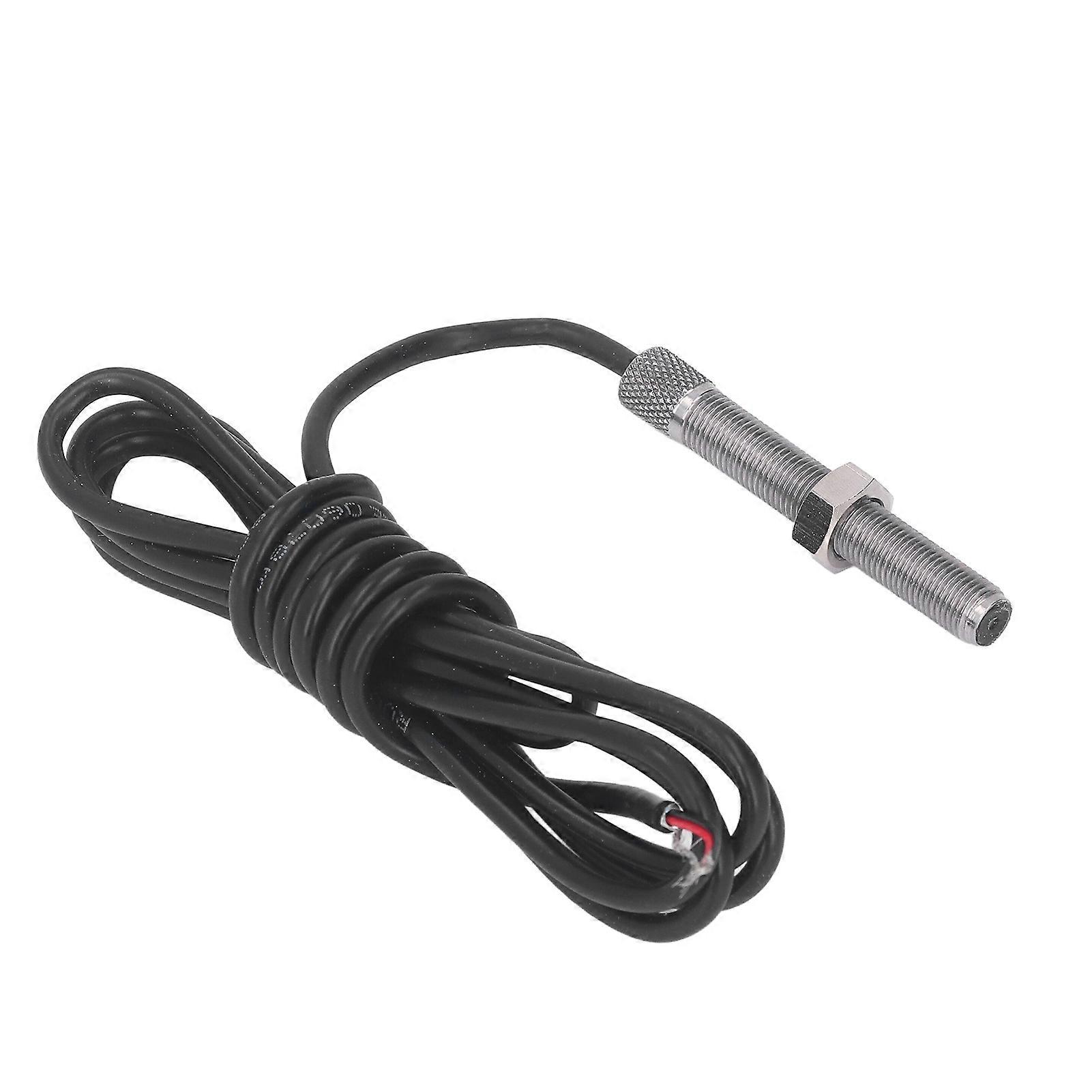 Magnetic Pickup Rotate Speed Sensor 3/8-24UNF-2A Thread Generator Rotating Speed Detector for Industrial Equipment