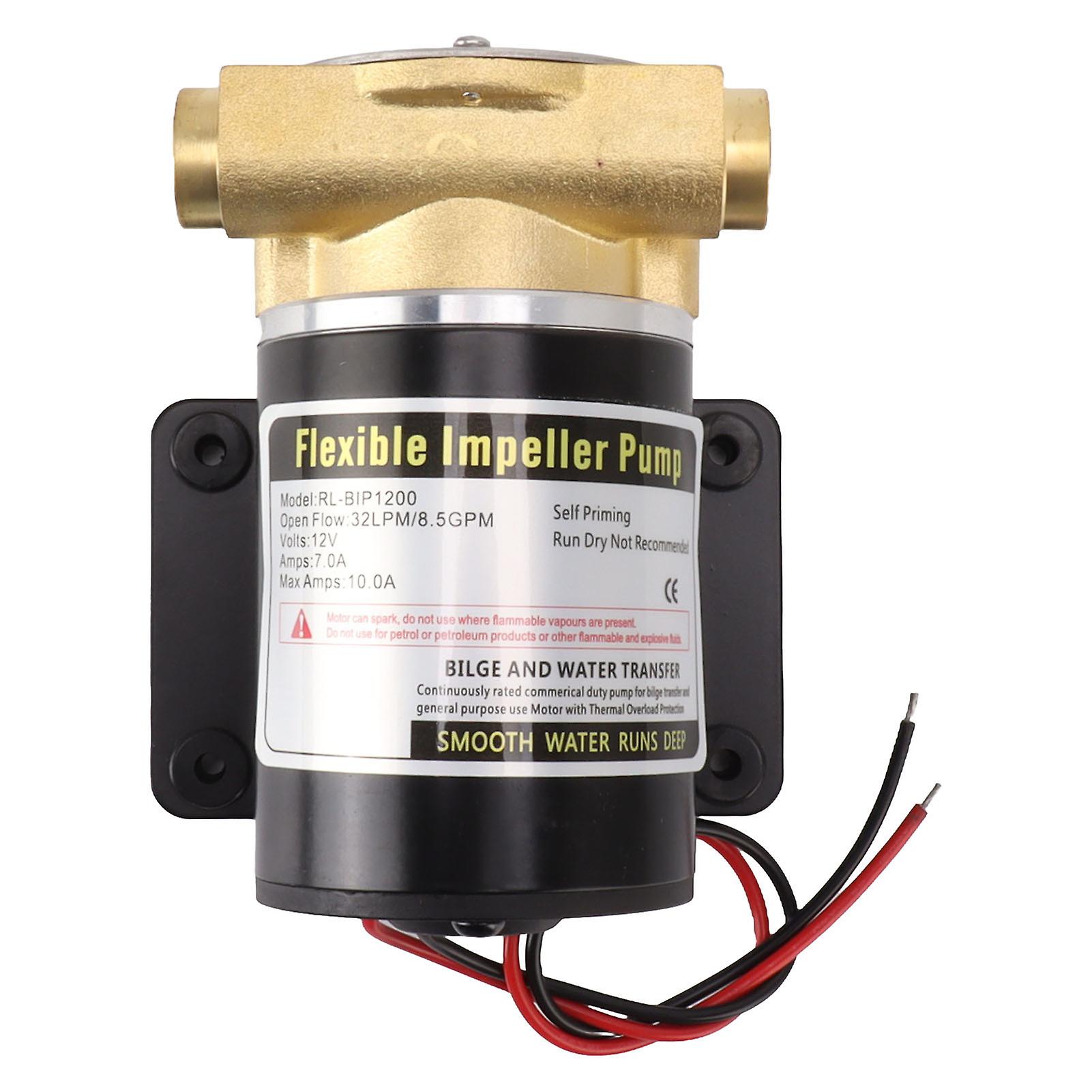 Pompe à roue flexible, filetage femelle G1/2, auto-amorçant, roue, pompe à eau