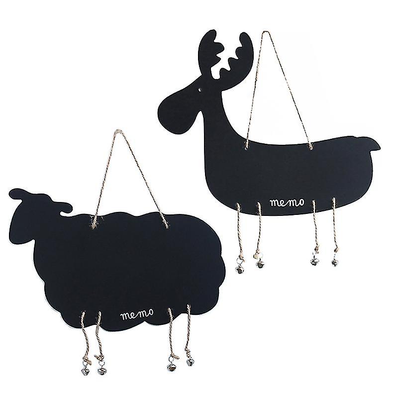 2pcs Double Sided Blackboard