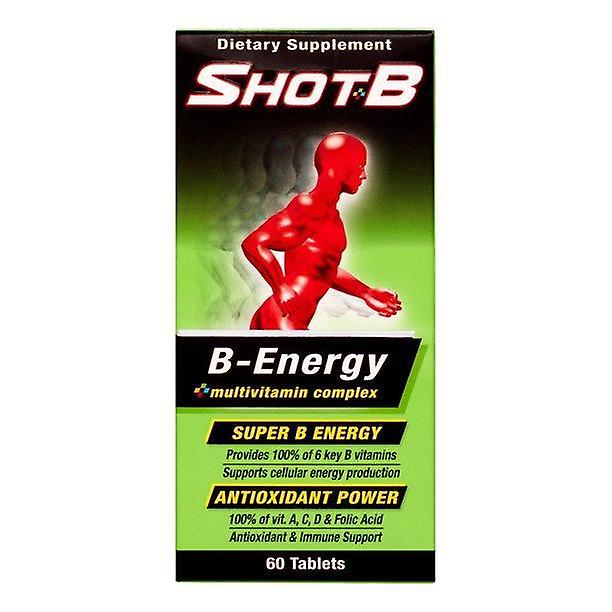 Shot B-energy Complément alimentaire complexe multivitaminé - 60 ct60.0 ct