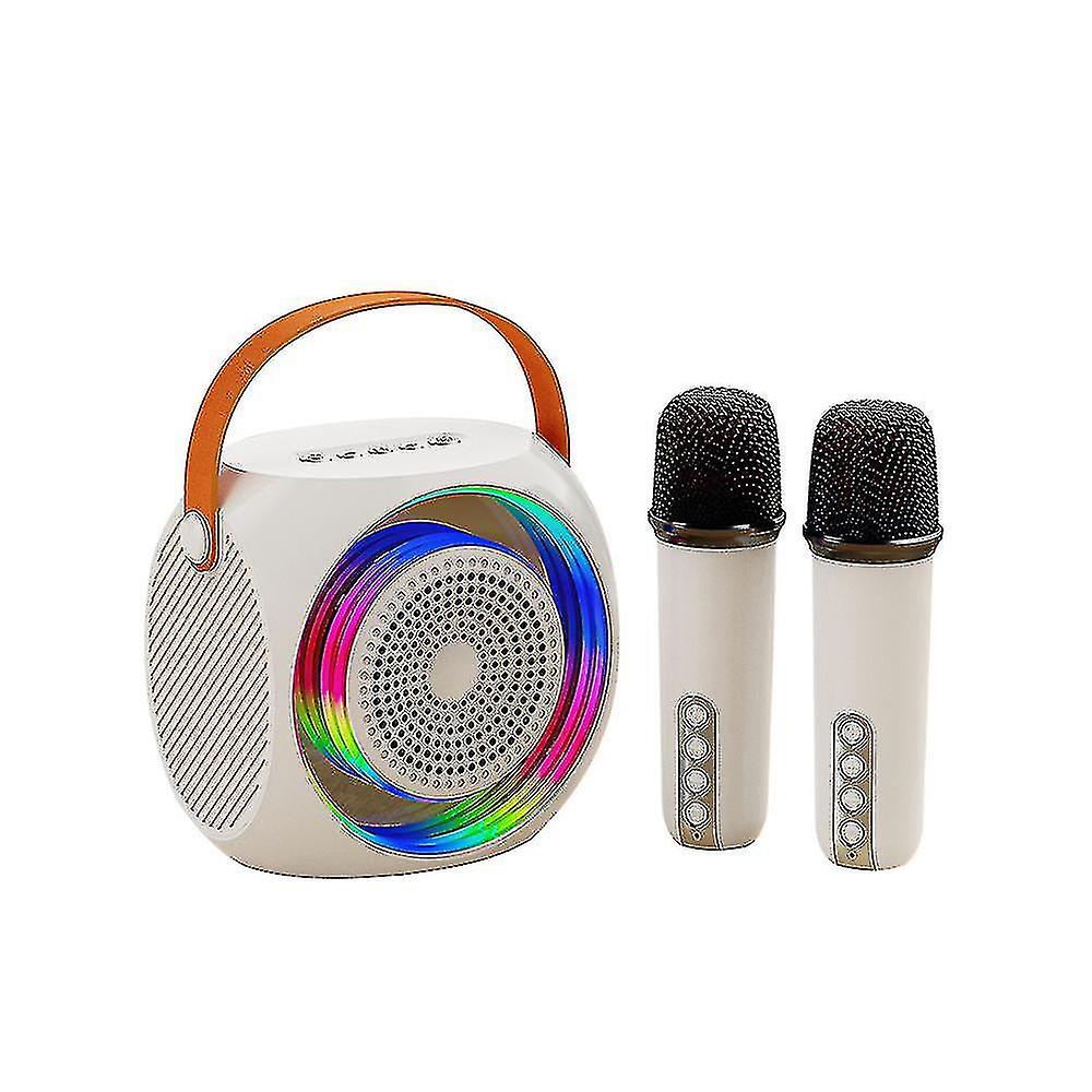 M9 Mini macchina per karaoke compatibile con Bluetooth con microfono