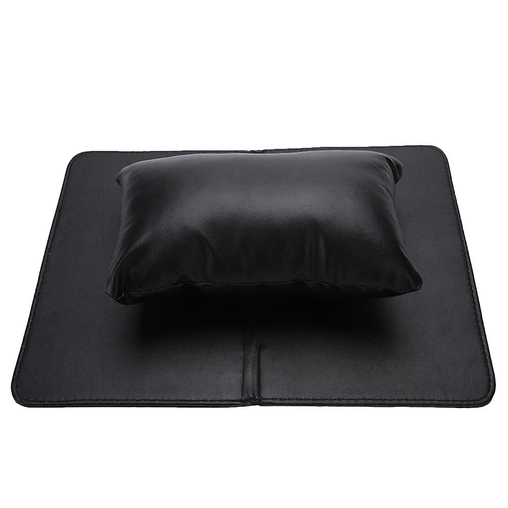 PU Leather Hand Rest, Folding Mat, Manicure Table