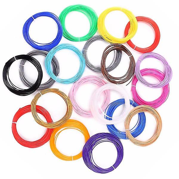 20 colori Pla 10m 1.75mm Pla filamenti 3d penna di stampa stampante filamenti