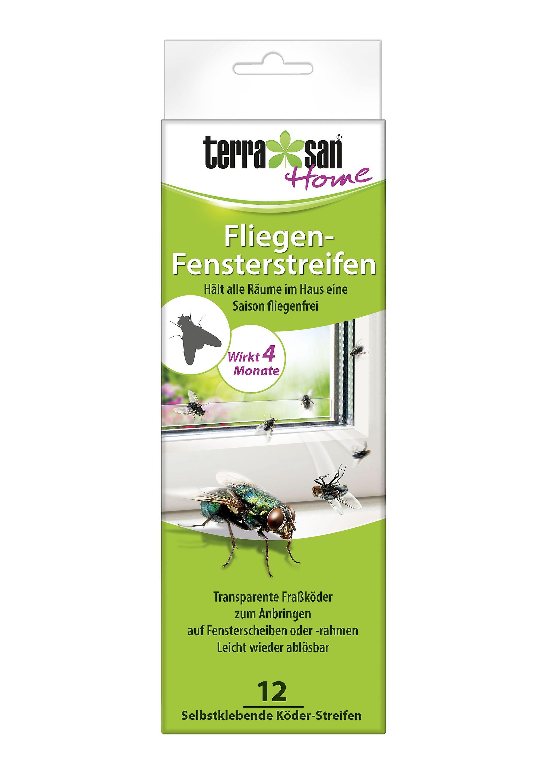 TERRASAN HOME® Fly Window Strips, 2 x 6 pieces