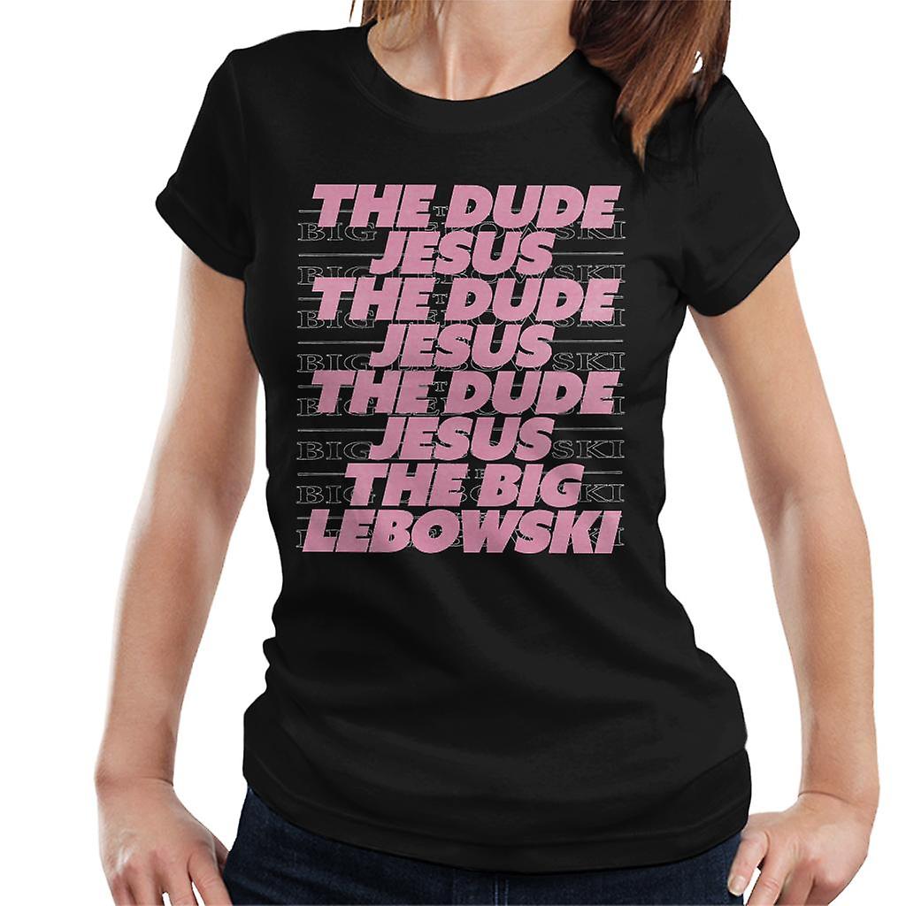 Velké Lebowski Dude Jesus Dámské tričko