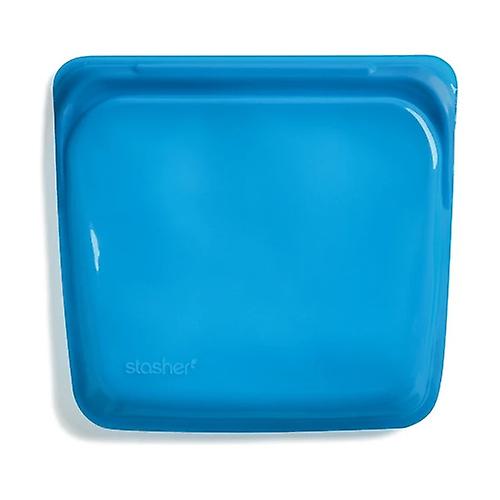 Blueberry reusable silicone sandwich storage bag 1 unit