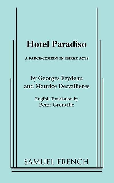 Hotel Paradiso - Peter Glenville - Plays, playscripts - Samuel French Ltd - Paperback