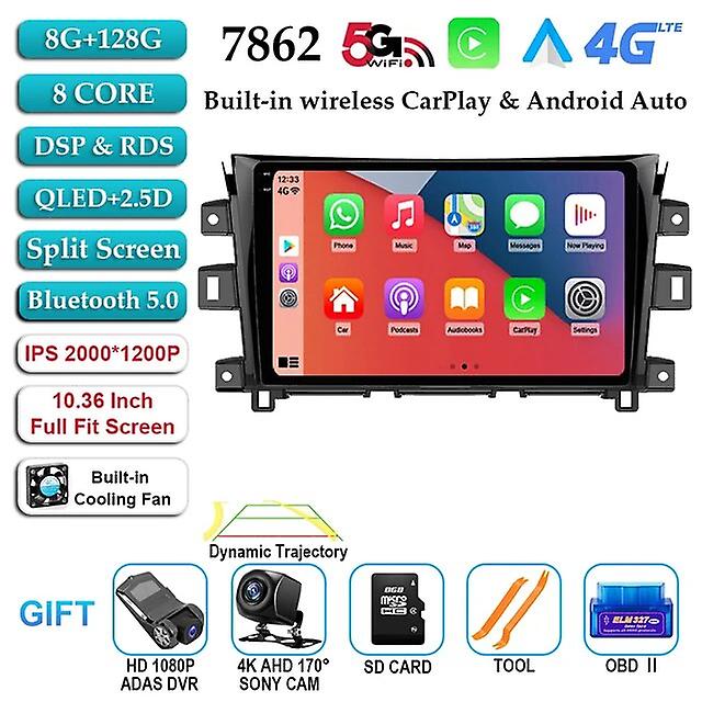 Android 13 Multimedia For Nissan Navara Frontier Np 300 2011-2016 Car Radio Video Player Navigation Gps Head Unit Wif Bt 2din