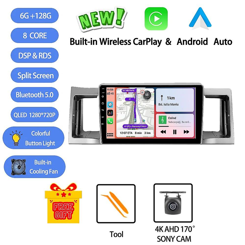 Android 13 Per Geely Sc7 2006 - 2013 Autoradio Stereo Multimedia Video Player Navigazione Gps Wireless Carplay Rds Dsp Auto Qled
