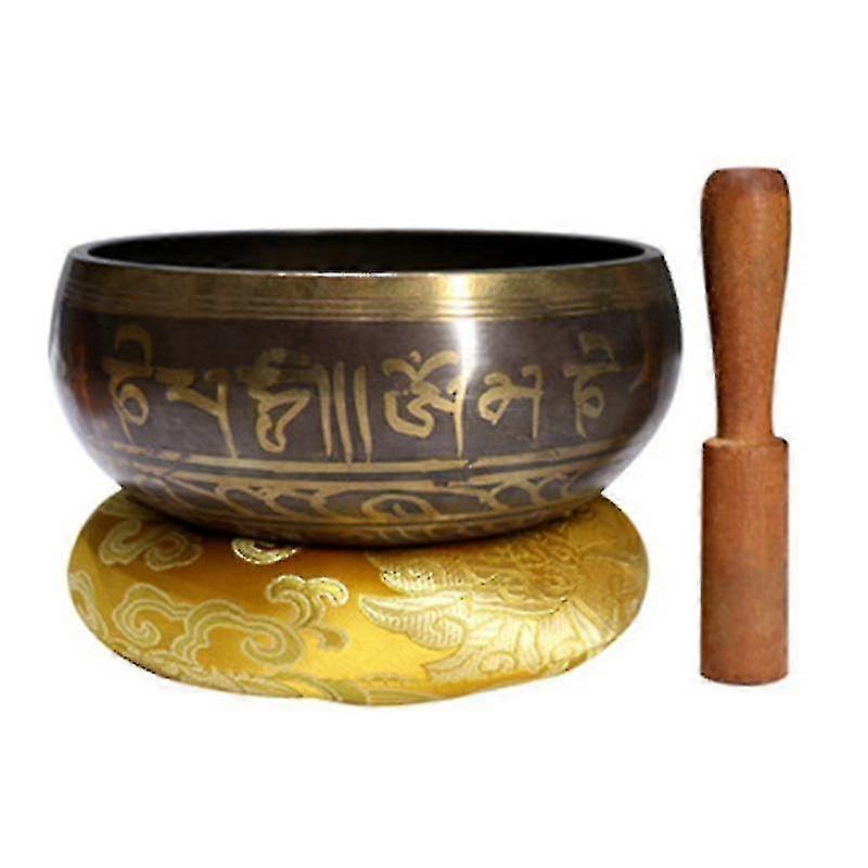 Meditation Singing Bowl Set For Mindfulness Sound Chakra Healing Calming