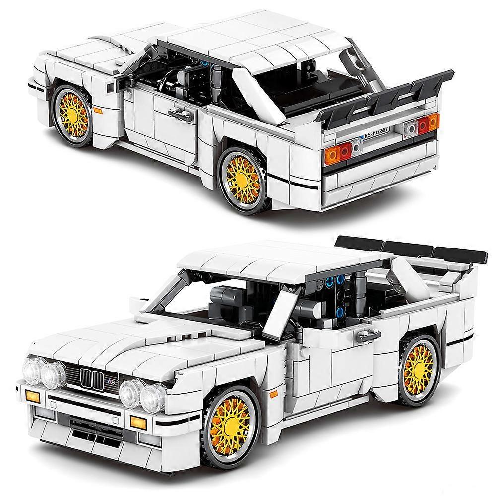 Δημιουργική σειρά πόλη τραβήξει πίσω ταχύτητα racer δομικά στοιχεία Supercar αθλητικά οχήματα τούβλα συνέλευση παιχνίδια παιδιά για τα αγόρια παιδιά