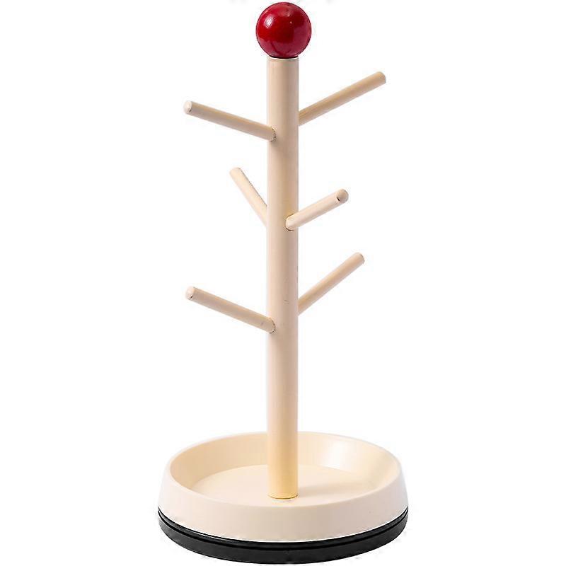 Cream style cup drain rack kitchen tableware storage rack  
