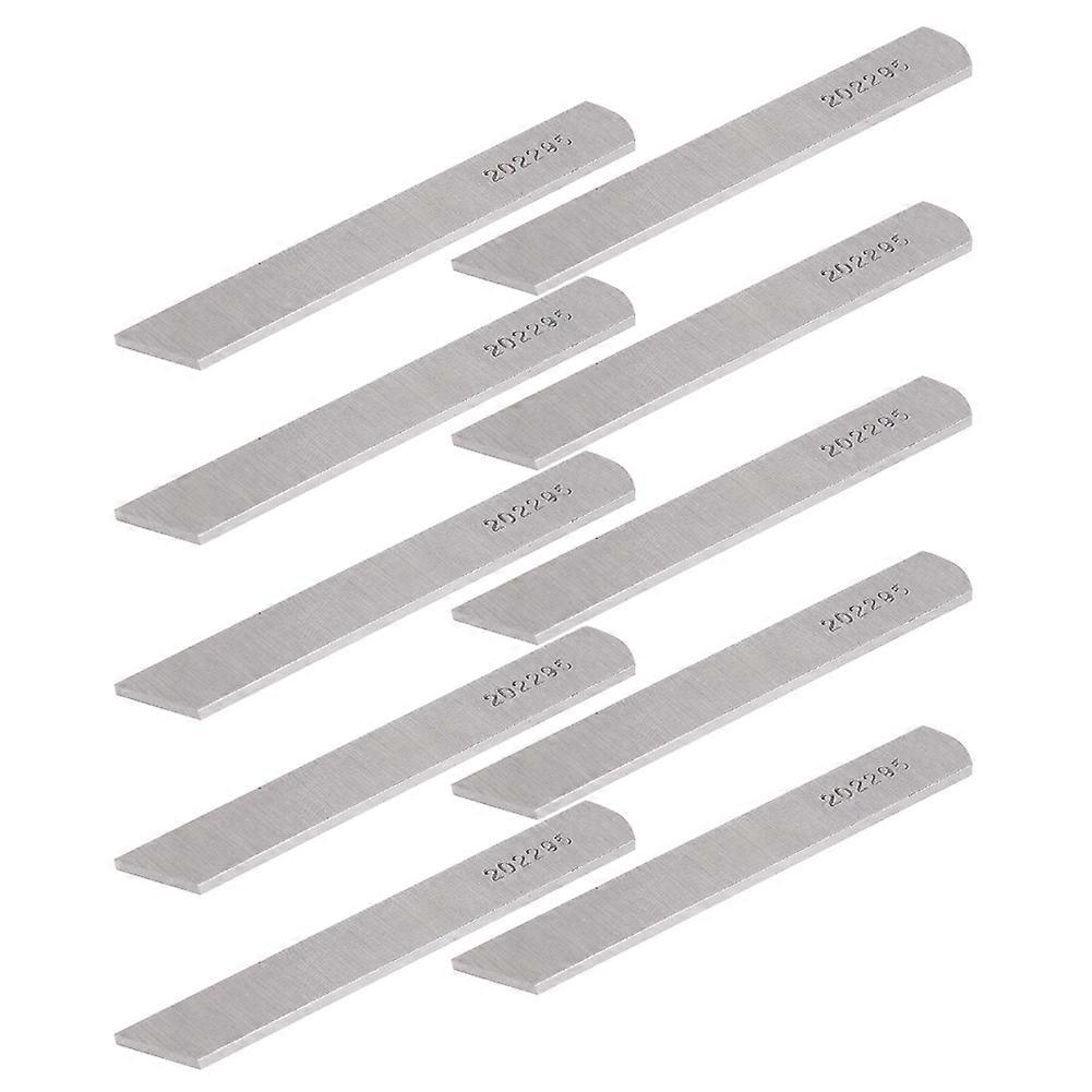 10 Pcs Inférieur Lame De Cutter En Acier Kits De Remplacement Surjeteuse Industrielle Accessoires De Machine À Coudre 202295