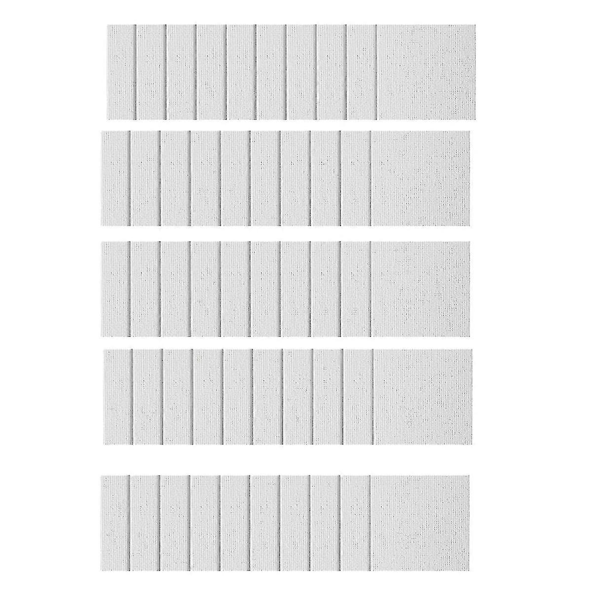 50 Pcs Magnetic Painting Canvas Panel 3x3 Inches Magnetic Canvas Boards Magnetic Canvases for Painting Tile Art
