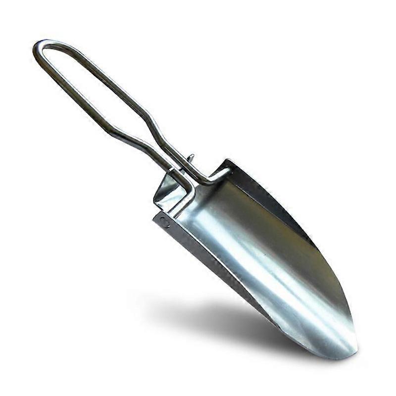 rustfritt stål bærbar hage utendørs bil spade mini folding