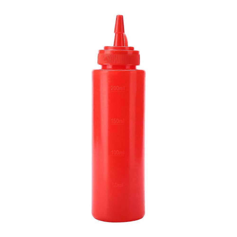 Tomato sauce squeeze bottle 8 oz 240ml (red)