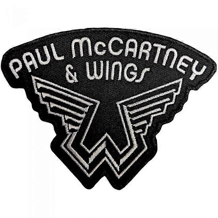 Paul McCartney & Wings Logo Tejido Plancha En Parche