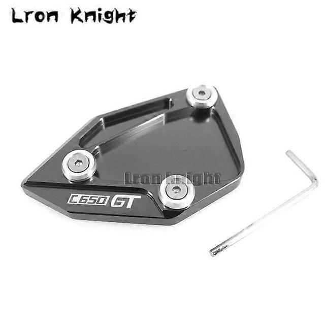 For BMW C650GT C650 GT C600 Sport 2012 2013 2014 2015 Motorcycle CNC Kickstand Foot Side Stand Extension Pad Support Plate maxpower