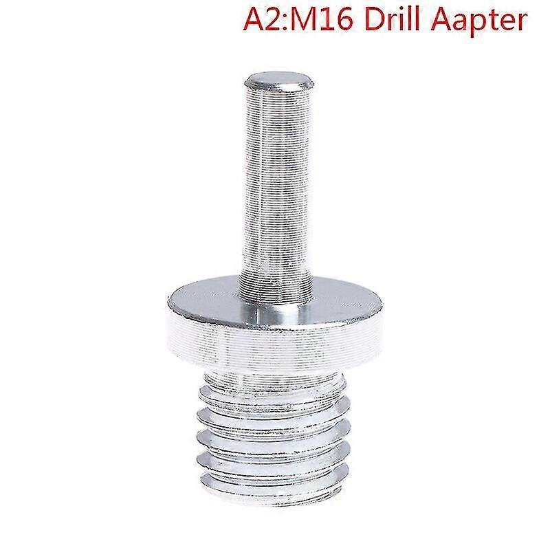 Polishing Drill Adapter Thread Change Adaptor Round Shank Orbital Sander M14/m16/5/8"-11 New