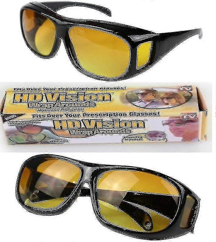 Night Vision Night Driving Glasses Uv Windproof