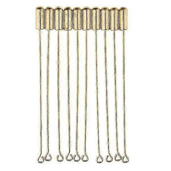11x10 Κομμάτι 7.1cm Μακρύ Βελόνα Βύσμα Πέτο Stick Καπέλο Κασκόλ Καρφίτσα Μπουτονιέρα Καρφίτσα