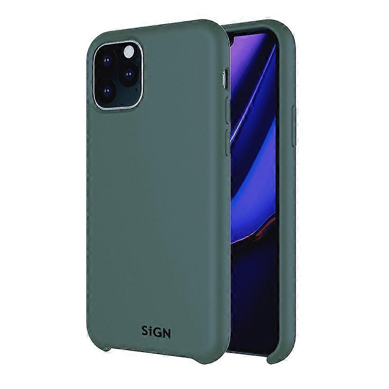 Capa de Silicone Líquido para iPhone 11 Pro Max - Menta