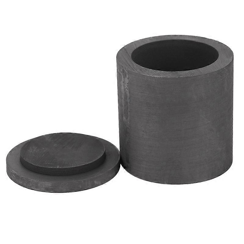 High Purity Graphite Melting Crucible Casting With Lid Cover 40*40mm For Silver&black