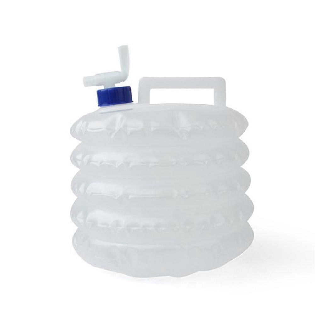 Outdoor Foldable Bucket Portable Water Storage Tank with Facuat for Hiking