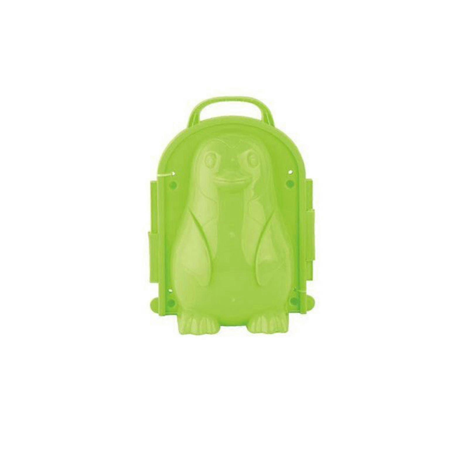 جميل صانع كرة الثلج كليب 3D البطريق على شكل شاطئ الثلج لعب الإستنسل هدايا عظيمة للأطفال