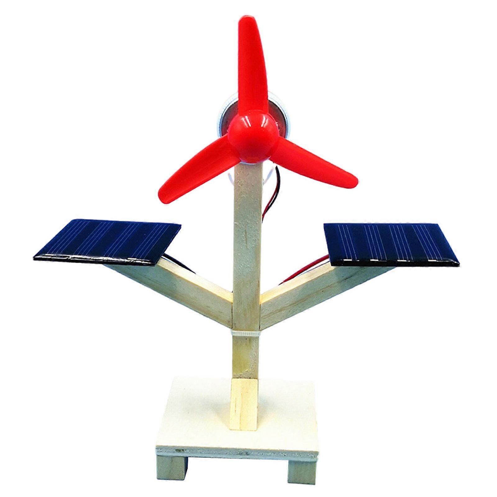 solcellevifte montering DIY puslespill Nytt