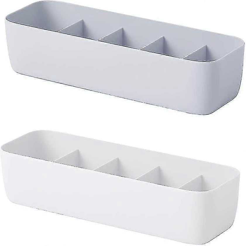 2 Pieces Underwear Drawer Organizer, Plastic Underwear Organizer, Pp Plastic Stackable