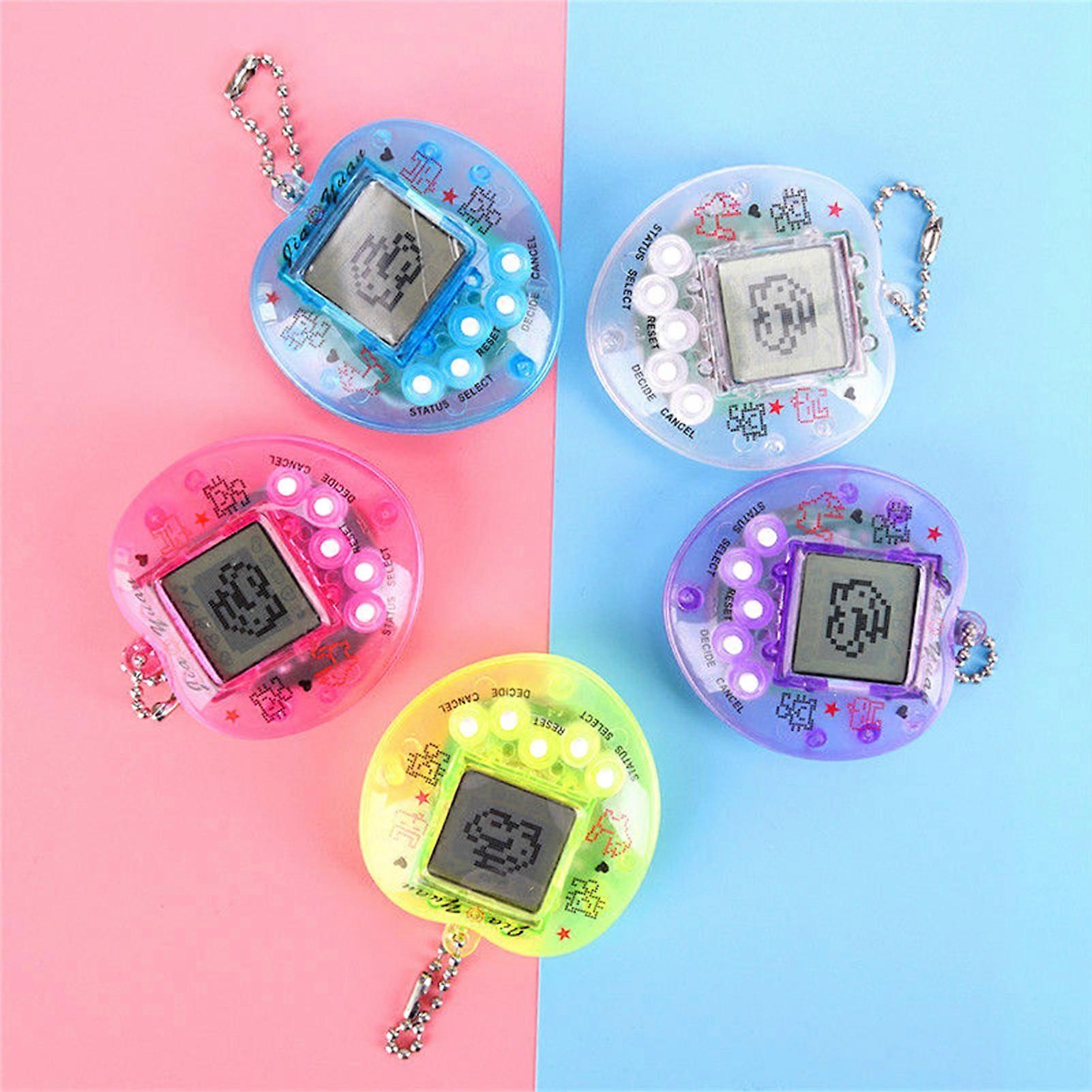 Handheld Electronic Mini Pet Machine Creative Electronic Pet Raising Machine Game Console for Christmas Birthday Party Toy