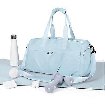 Borsone Da Viaggio Donna Con Scomparto Scarpe – 52x21x24 Cm – Nylon Impermeabile, Tasca Bagnata, Per Palestra, Weekend E Bagaglio A Mano – Rosa