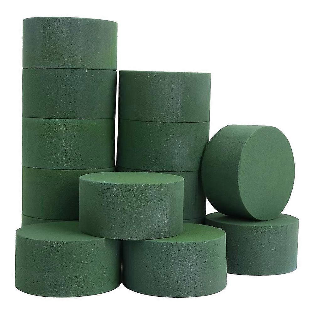 Round Floral Foam Pack of 20,Wet Florist Block Flower Arrangement Supplies for Craft Project,Party