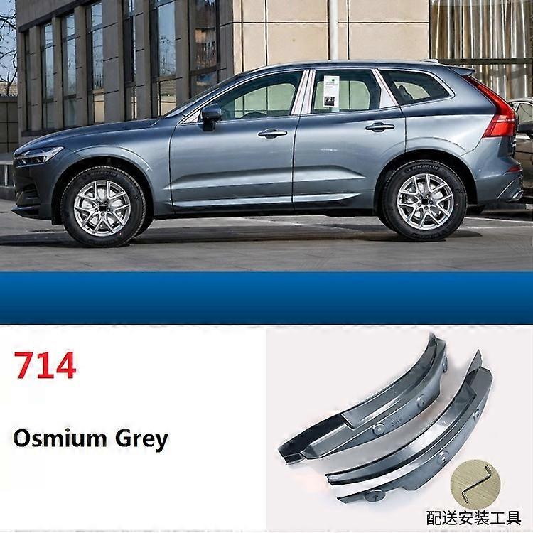Redkid Car styling Per Volvo xc60 parafango ruota posteriore parafango cristallo bianco parafango grigio osmio 2018-2023 714