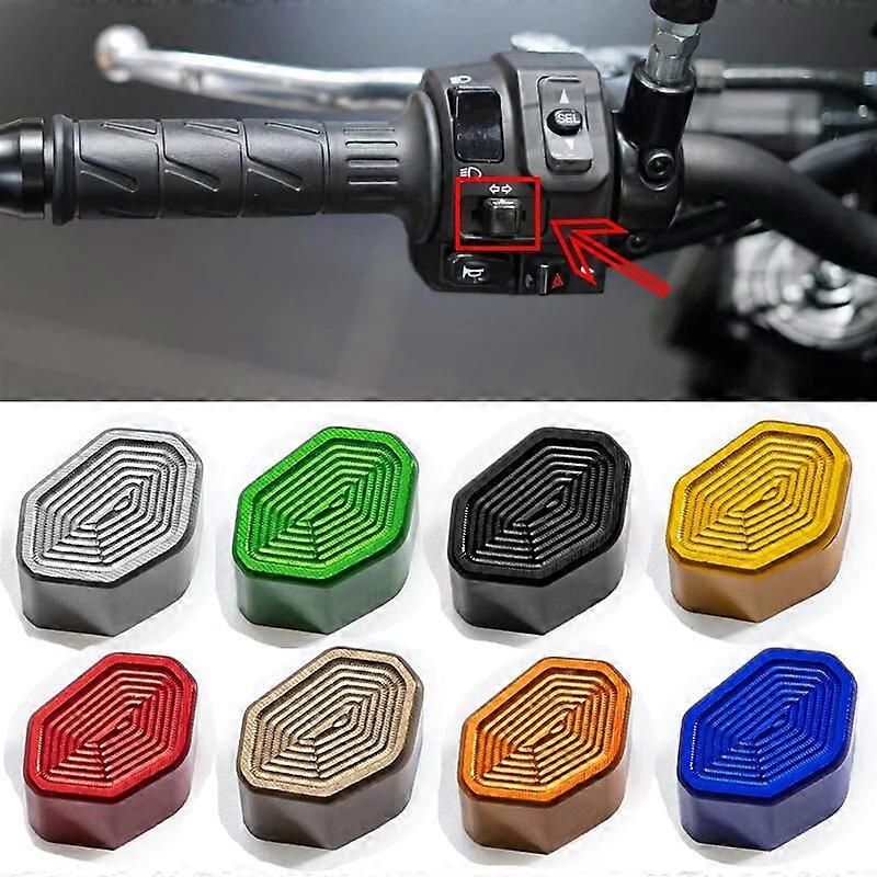 For Yamaha For Kawasaki Z900 650 For CFMOTO KYMCO SYM Accessories Detachable Turn Signal Keycap Motorcycle Switch Button Cap