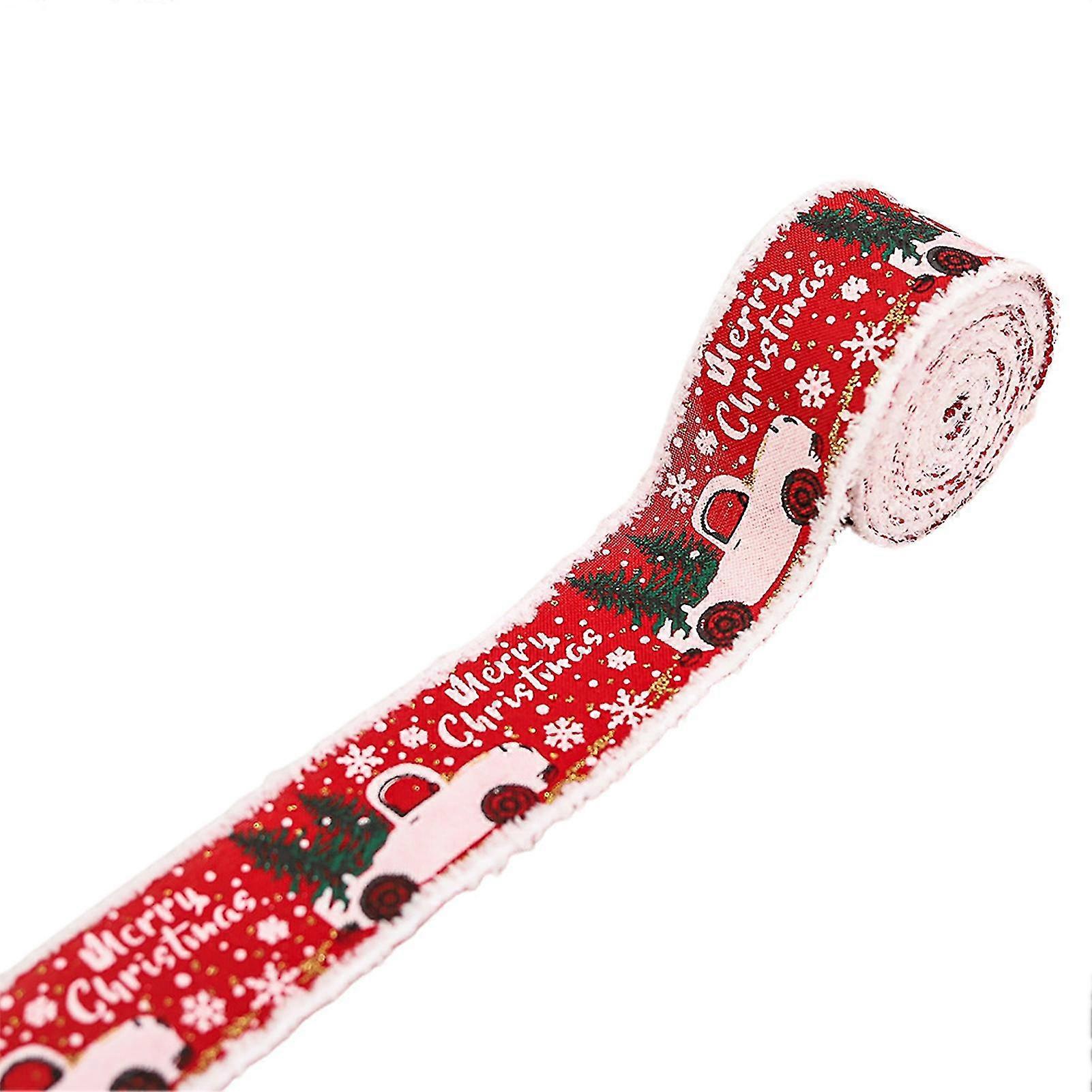 Snowman Pattern Grosgrain Ribbons
