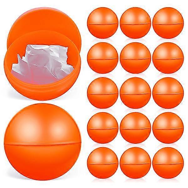 25 Pcs Lottery Balls Raffle Balls Round Balls Plastic Hollow Openable Game Balls Props