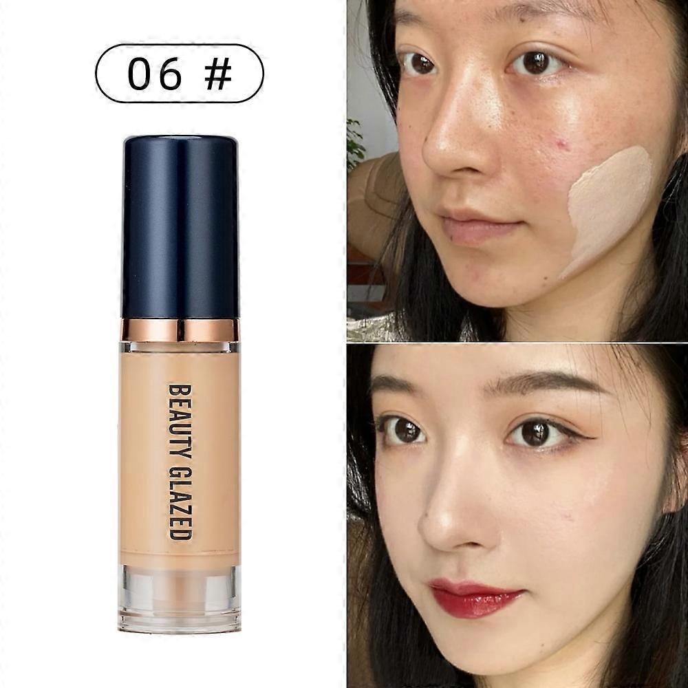 6 Color Liquid Foundation BB CC Cream Matte Base Primer Moisturizing Concealer Isolation Contour Face Make Up Cosmetics
