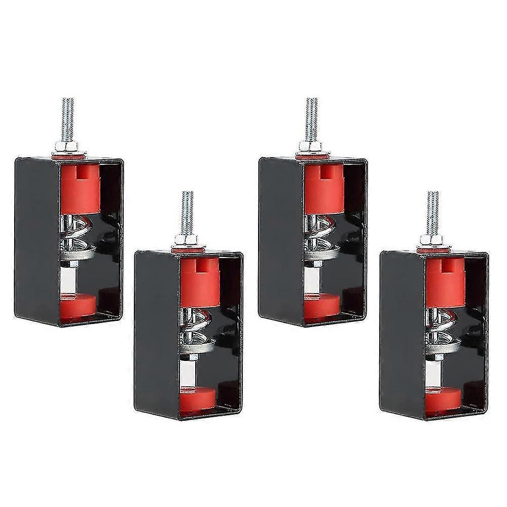 4pack Ceiling Vibration Damping Mounts, Spring Vibration Isolator For Soundproof And Shockproof For