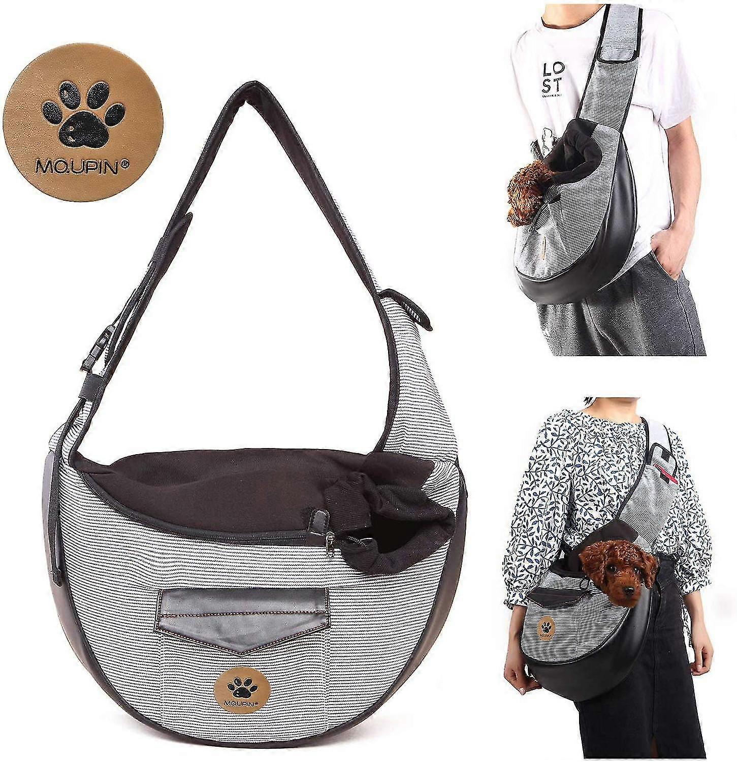 ペット用品子犬キャリア屋外旅行犬ショルダーバッグメッシュオックスフォードシングルコンフォートスリングハンドバッグトートポーチ