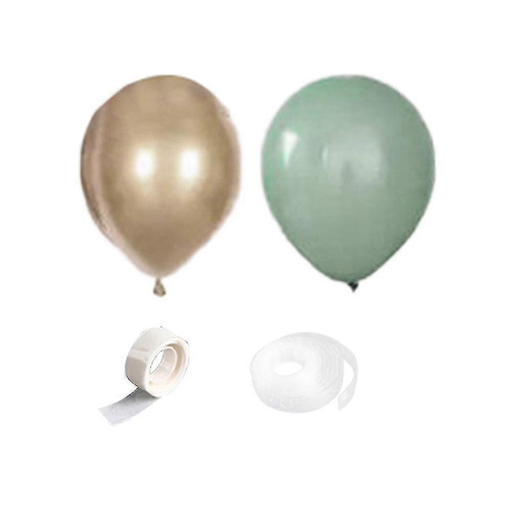 132pcs Latex Balloon Arch Party Backdrop Holiday Dinner Table Decor