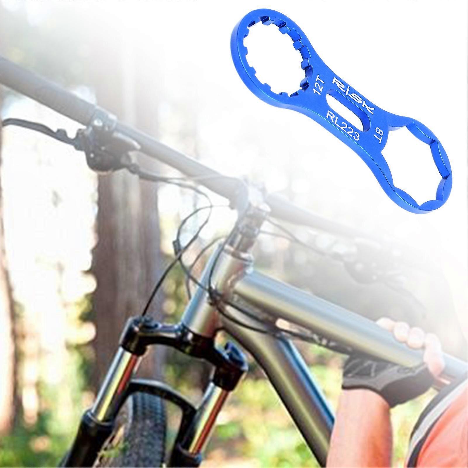 Kaesi Bicycle Wrench Versatile Anti-rust Lightweight Bike Front Fork Repair Tool for XCM/XCR/XCT/RST