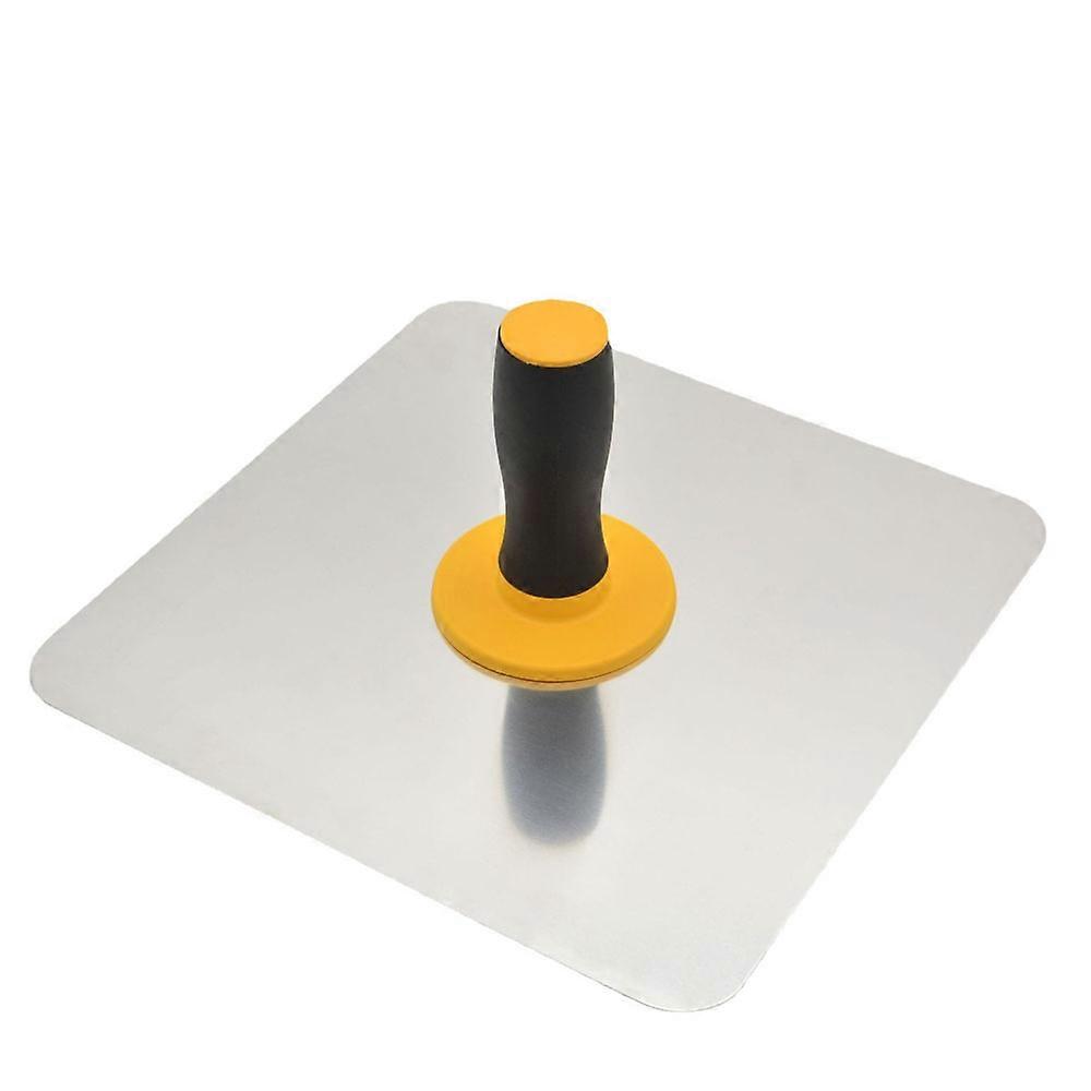 Plastering Board Aluminium Plasterers Wall Plaster Catch Plate with Handle Mortar Board Holder Portable Plastering Tool
