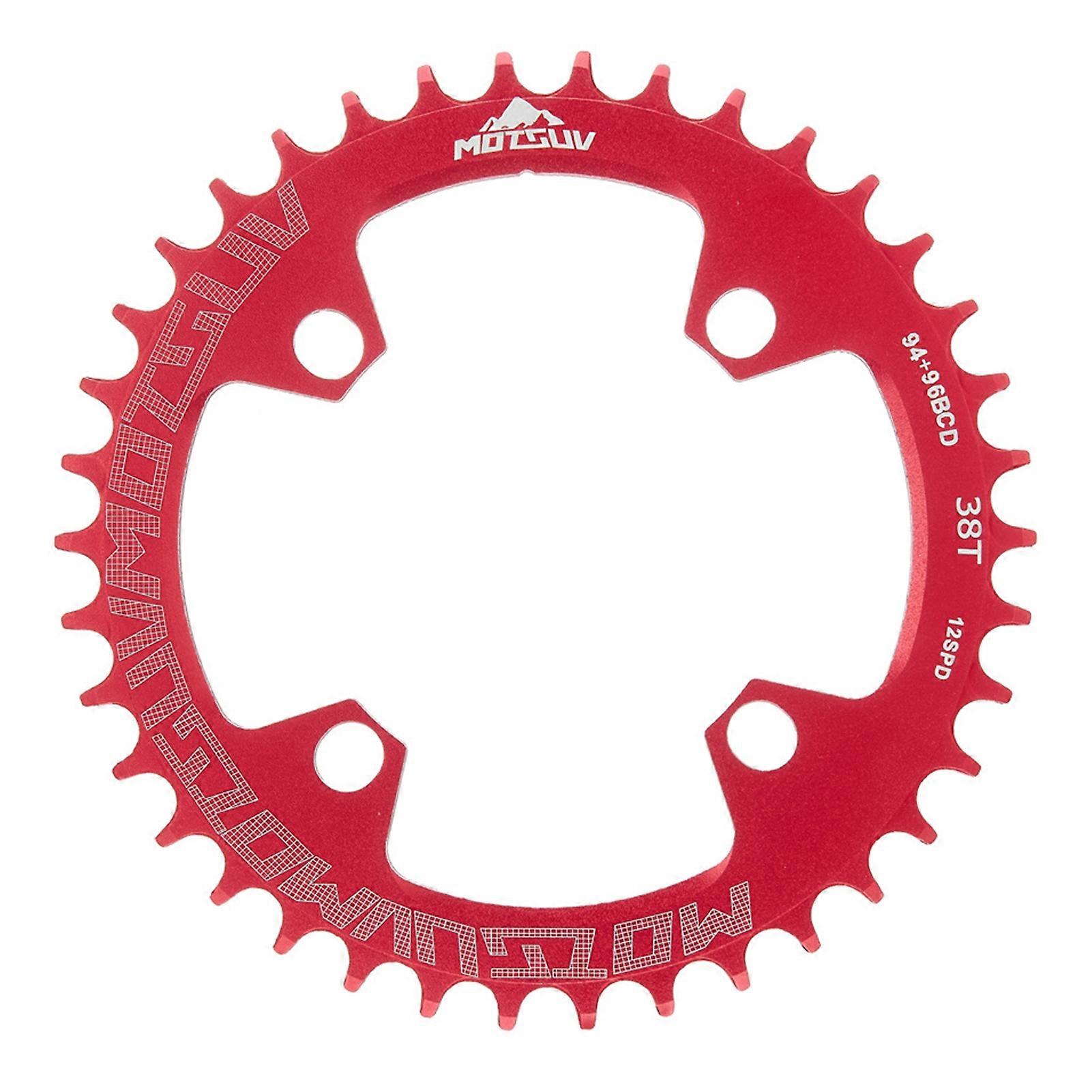Kaesi 94/96BCD Stable Bike Chainring Lightweight Aluminium Alloy Single Speed Bicycle Chainwheel for MTB