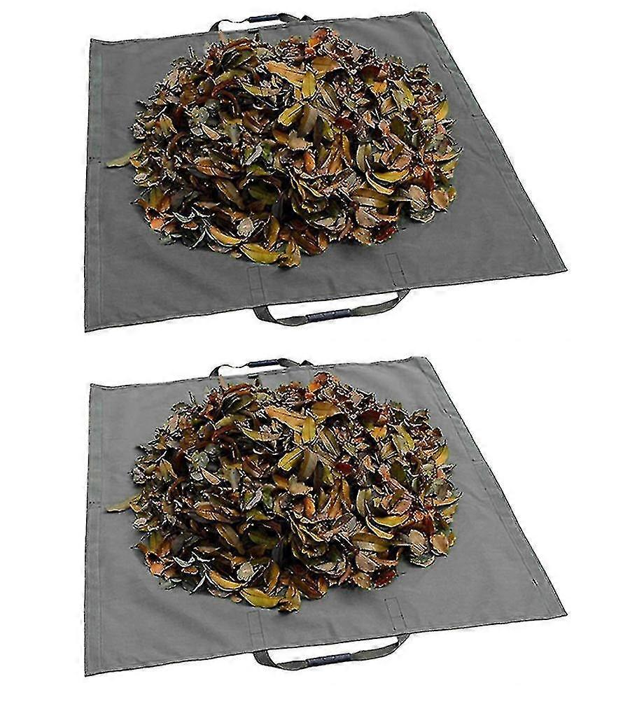 Garden Leaves Storage Bag Heavy Duty Trash Collecting Mat Garbage Storage Mat