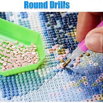 ZHXXFD 5D Diamond Painting Kit Completo Animali Cane 30X40 Pittura Diamante 5D Cani Fai Da Te Diamond Painting Kit Completo Adulti Bambini Punto Croce Ricamo Art Kits,A19