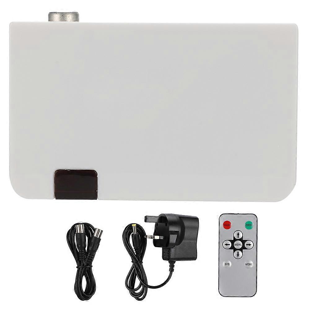HDMI σε RF/TV/κλειστό κύκλωμα σήμα ομοαξονικό μετατροπέα Supoort εισόδου HDMI 480I/480P/576I/576P/720P/720I/1080I/1080P ψήφισμα (100-240V) UK Plug