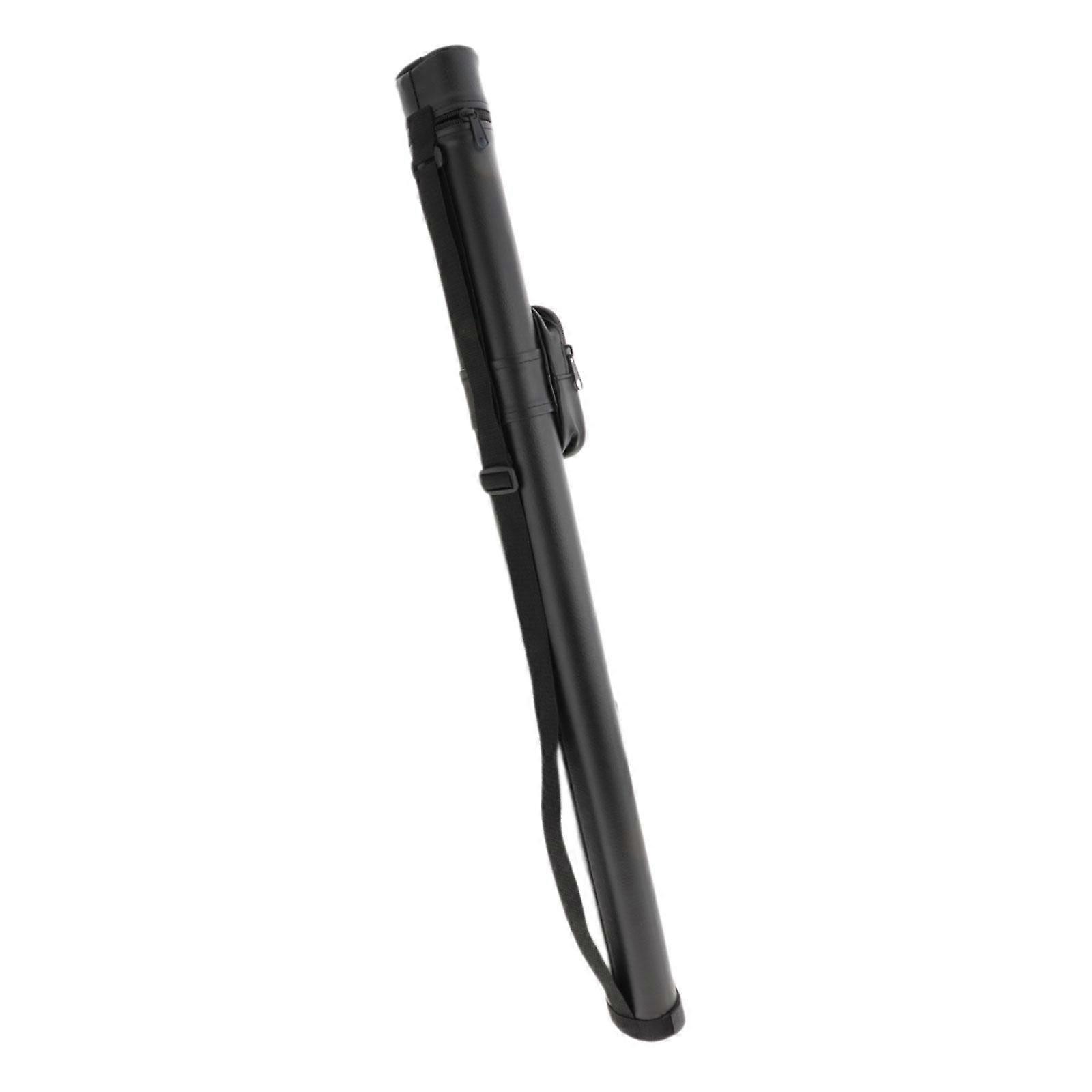 Havuz Cue Stick Çanta Taşıyıcı Fermuar 1/2 Snooker Bilardo Sopa Çubuk Açık